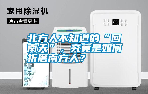 北方人不知道的“回南天”，究竟是如何折磨南方人？