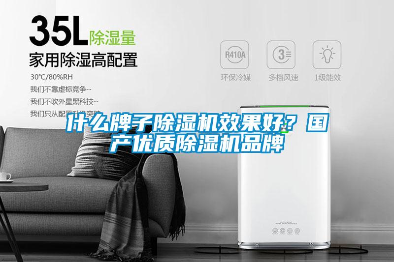 什么牌子除濕機效果好？國產優質除濕機品牌