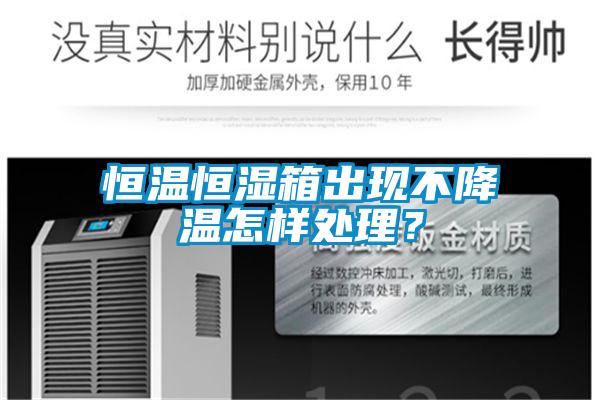 恒溫恒濕箱出現不降溫怎樣處理？