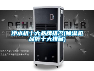 企業(yè)新聞凈水機十大品牌排名(除濕機品牌十大排名)
