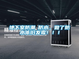 企業(yè)新聞地下室防潮≠防水，做了防水依舊發(fā)霉！！！