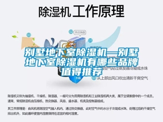 企業(yè)新聞別墅地下室除濕機—別墅地下室除濕機有哪些品牌值得推薦