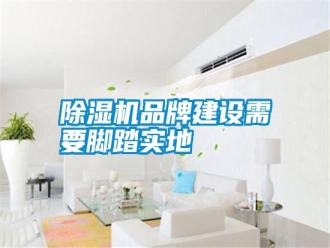 行業新聞除濕機品牌建設需要腳踏實地