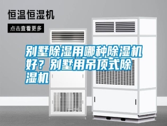 行業新聞別墅除濕用哪種除濕機好？別墅用吊頂式除濕機