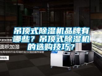 企業(yè)新聞吊頂式除濕機(jī)品牌有哪些？吊頂式除濕機(jī)的選購(gòu)技巧？