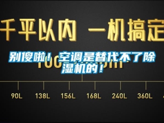 企業(yè)新聞別傻啦！空調(diào)是替代不了除濕機的！