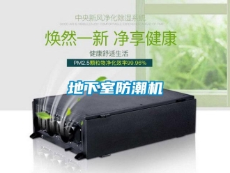 企業新聞地下室防潮機