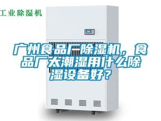 行業新聞廣州食品廠除濕機，食品廠太潮濕用什么除濕設備好？