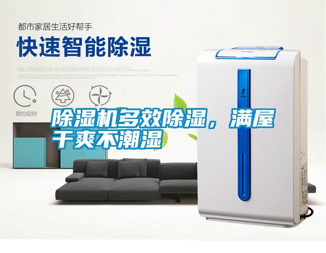 除濕機多效除濕，滿屋干爽不潮濕
