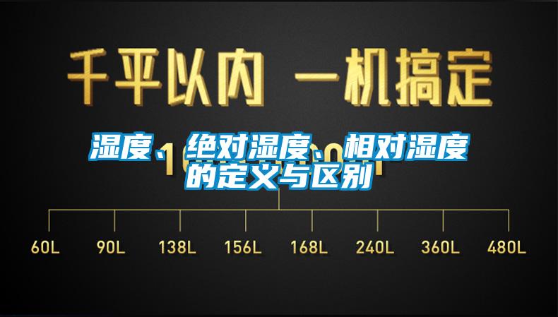 濕度、絕對濕度、相對濕度的定義與區(qū)別