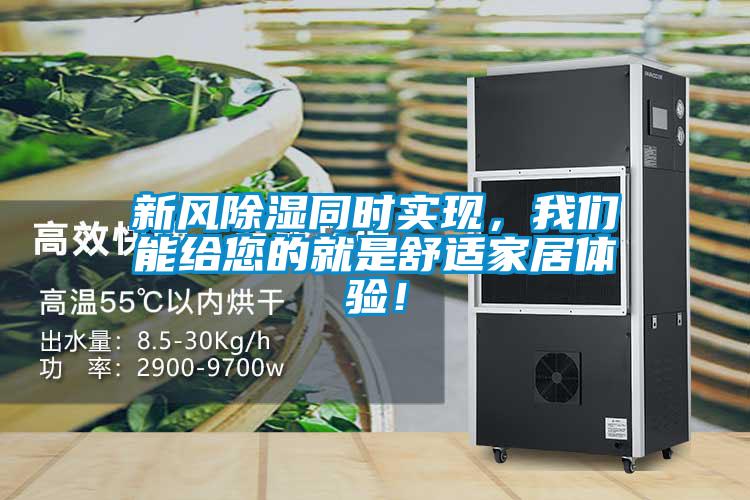新風(fēng)除濕同時(shí)實(shí)現(xiàn)，我們能給您的就是舒適家居體驗(yàn)！