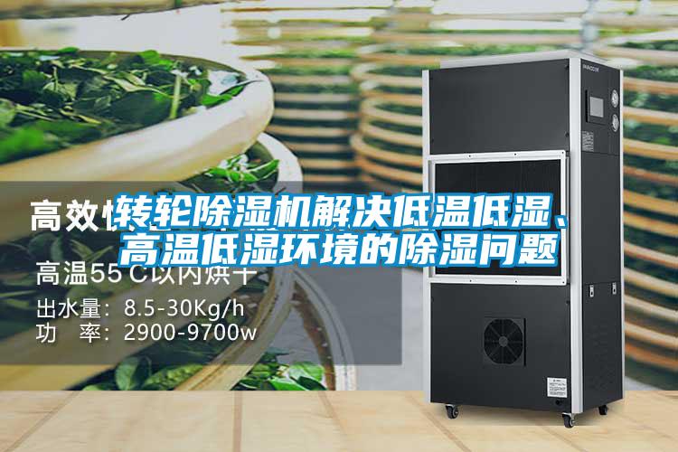 轉輪除濕機解決低溫低濕、高溫低濕環境的除濕問題