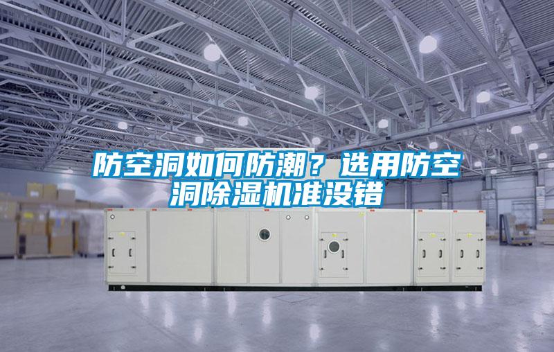 防空洞如何防潮？選用防空洞除濕機準沒錯