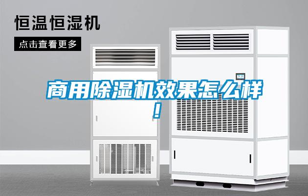 商用除濕機(jī)效果怎么樣！