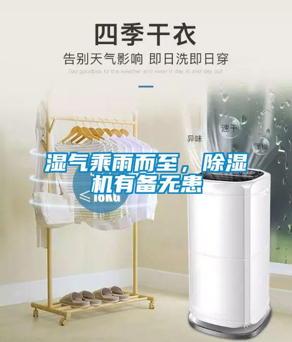 濕氣乘雨而至，除濕機有備無患