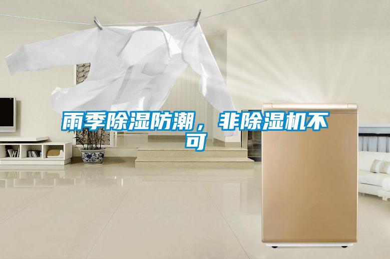 雨季除濕防潮，非除濕機不可
