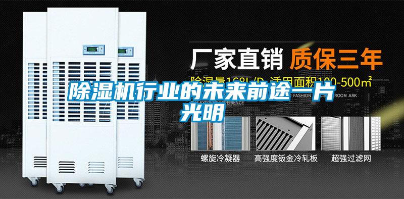 除濕機行業的未來前途一片光明