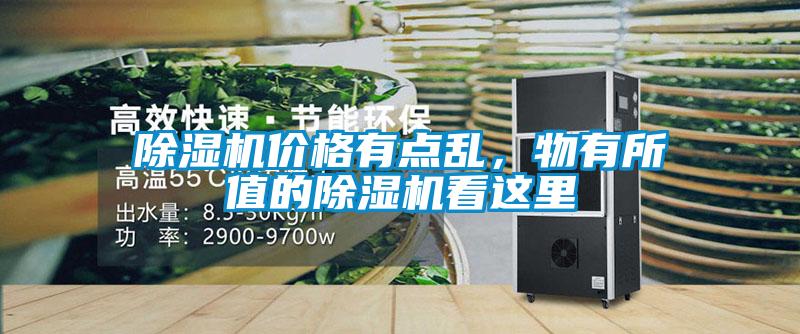 除濕機價格有點亂，物有所值的除濕機看這里