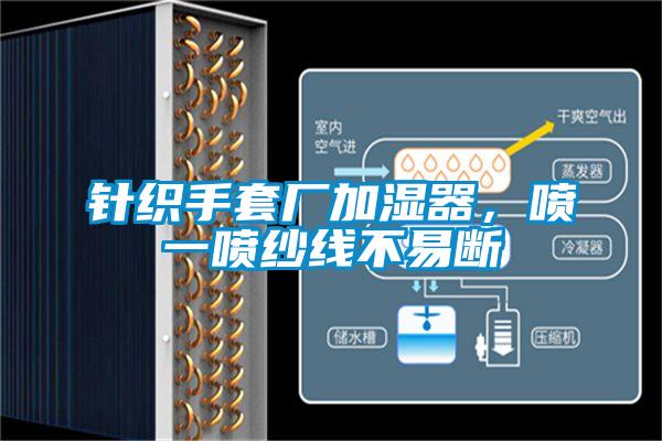 針織手套廠加濕器，噴一噴紗線不易斷