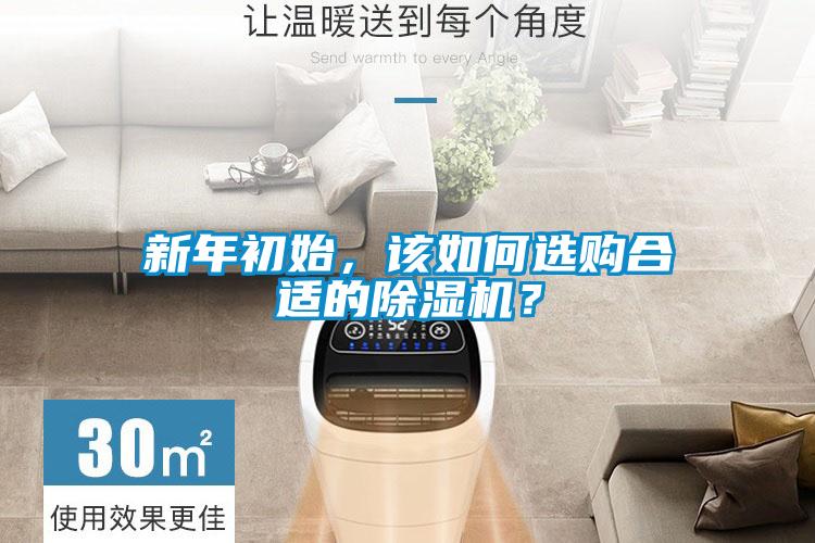 新年初始，該如何選購合適的除濕機？
