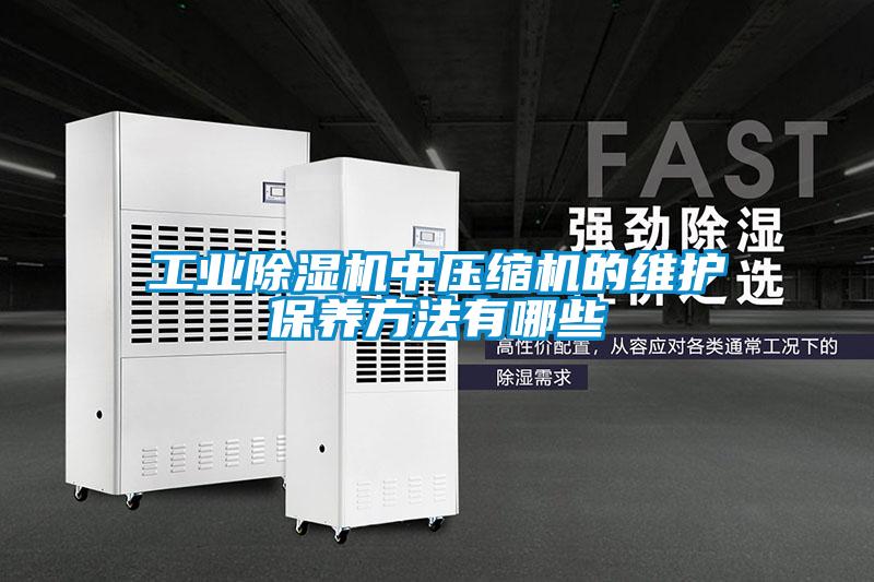工業除濕機中壓縮機的維護保養方法有哪些