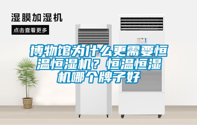 博物館為什么更需要恒溫恒濕機(jī)？恒溫恒濕機(jī)哪個(gè)牌子好