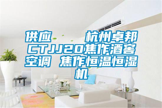供應(yīng)    杭州卓邦CTJJ20焦作酒窖空調(diào) 焦作恒溫恒濕機(jī)