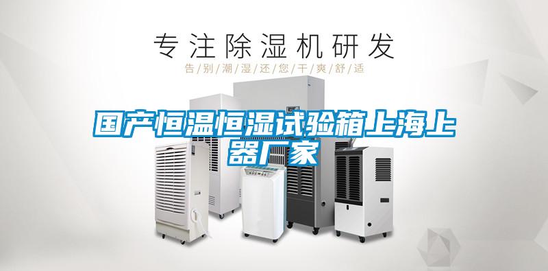 國產恒溫恒濕試驗箱上海上器廠家