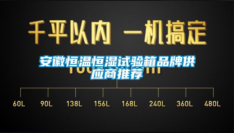 安徽恒溫恒濕試驗箱品牌供應(yīng)商推薦