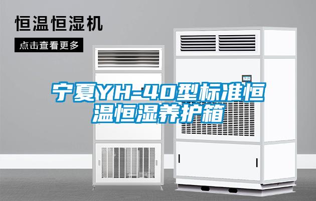 寧夏YH-40型標準恒溫恒濕養護箱