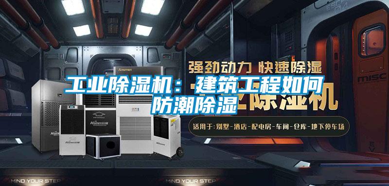工業除濕機：建筑工程如何防潮除濕