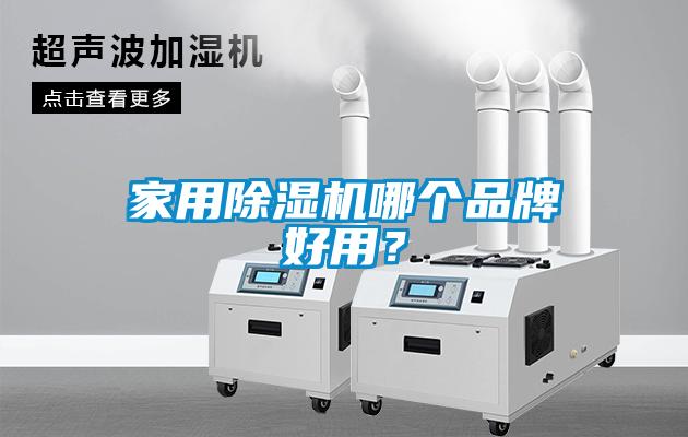 家用除濕機哪個品牌好用？