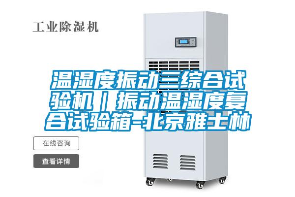 溫濕度振動三綜合試驗機｜振動溫濕度復合試驗箱-北京雅士林
