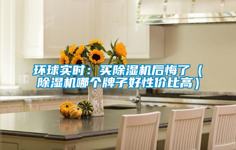 環(huán)球?qū)崟r：買除濕機后悔了（除濕機哪個牌子好性價比高）