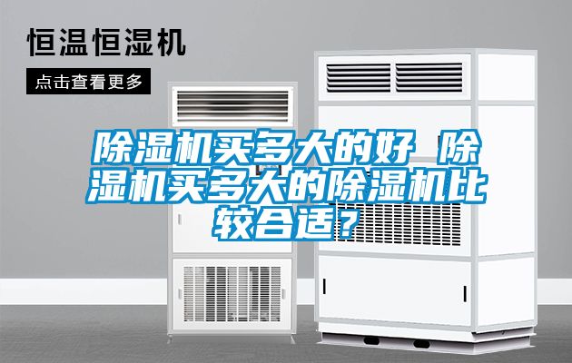 除濕機(jī)買多大的好 除濕機(jī)買多大的除濕機(jī)比較合適？
