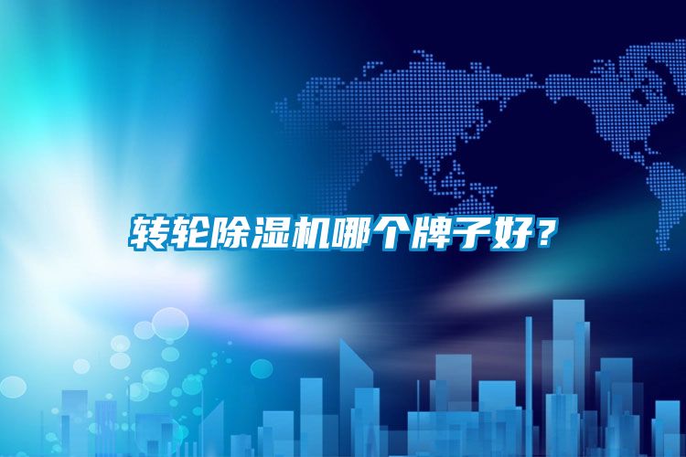 轉輪除濕機哪個牌子好？