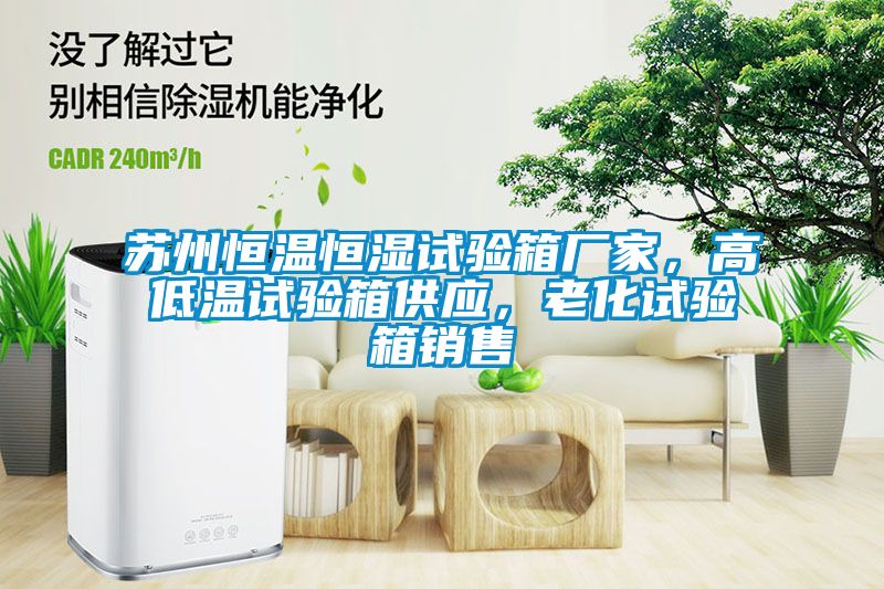 蘇州恒溫恒濕試驗箱廠家，高低溫試驗箱供應，老化試驗箱銷售