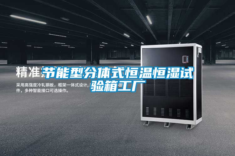 節能型分體式恒溫恒濕試驗箱工廠