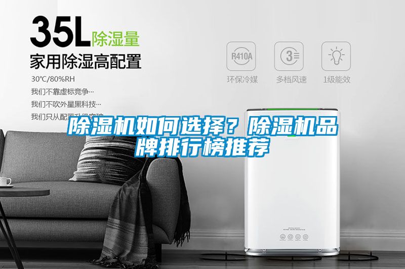除濕機如何選擇？除濕機品牌排行榜推薦
