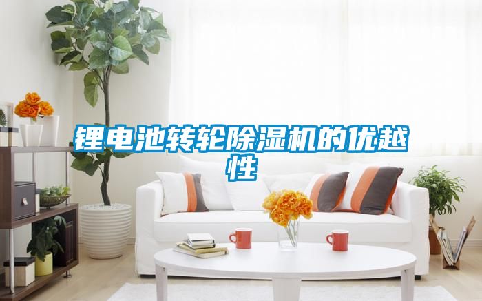 鋰電池轉輪除濕機的優越性
