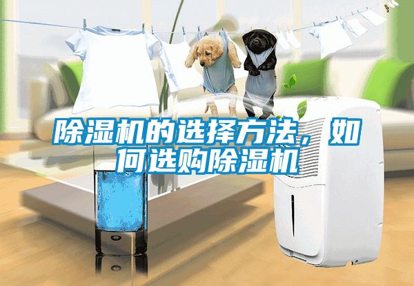 除濕機的選擇方法，如何選購除濕機