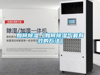 企業新聞如何除濕（如何除濕氣最有效的方法）
