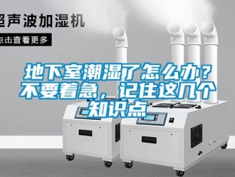 企業(yè)新聞地下室潮濕了怎么辦？不要著急，記住這幾個知識點