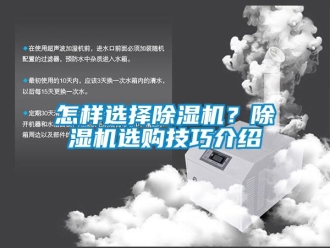 行業(yè)新聞怎樣選擇除濕機？除濕機選購技巧介紹