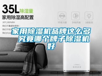 企業新聞家用除濕機品牌這么多 究竟哪個牌子除濕機好