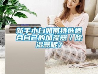 行業新聞新手小白如何挑選適合自己的加濕器／除濕器呢？