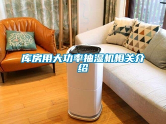 企業(yè)新聞庫房用大功率抽濕機相關介紹