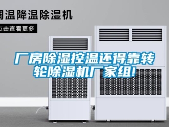 企業新聞廠房除濕控溫還得靠轉輪除濕機廠家組!