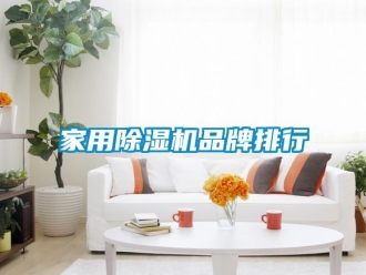 企業新聞家用除濕機品牌排行