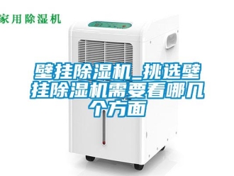 企業新聞壁掛除濕機_挑選壁掛除濕機需要看哪幾個方面